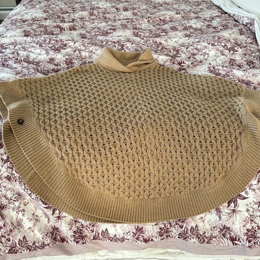 Talbots poncho